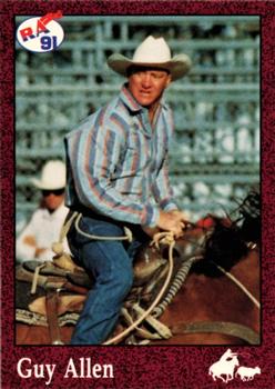 1991 Rodeo America Set B #66 Guy Allen Front